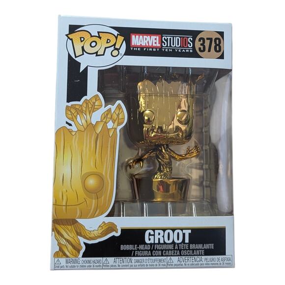 Assorted Lot of 8 Groot Pop Figures In Box - Picture 3 of 9